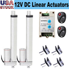 2x 12V Linear Actuator 1000N/1500N Electric Putter Motor Controller RV Auto Lift