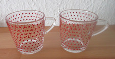 2 x Ikea Godta Tasse Kaffeetasse Teetasse Glögg muggen Rote Punkte Red dots