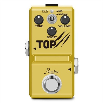 LN318 Guitar Effect Pedal Aluminiumlegierung Analog Bass Gitarre Boost