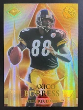 Plaxico Burress 2000 Collector's Edge EG Golden Edge /2000 Steelers #GE45