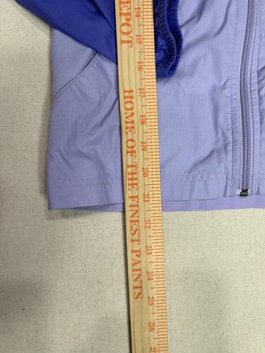 Columbia Size 10 - 12 Girls MediumLightweight Windbreaker Purple A5 - Picture 3 of 8