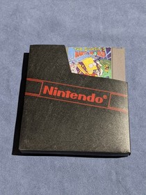 The Simpsons: Bart vs. The World NES Game Cartridge by Acclaim