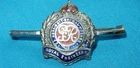 WW2 ROYAL ENGINEERS BRITISH MILITARY SWEETHEART ENAMEL BADGE WORLD WAR II