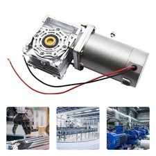 Dm09 12v 200w Nmrv40 Gear Motor 50k Ratio Brushed Pure Copper Motor For Textile