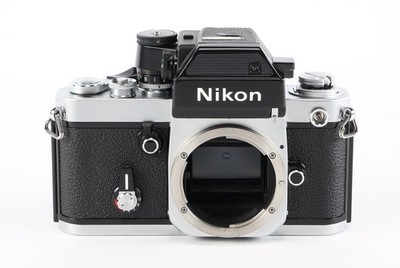 Nikon F2 Photomic 35mm Film Camera Body, Chrome, with Prism Finder