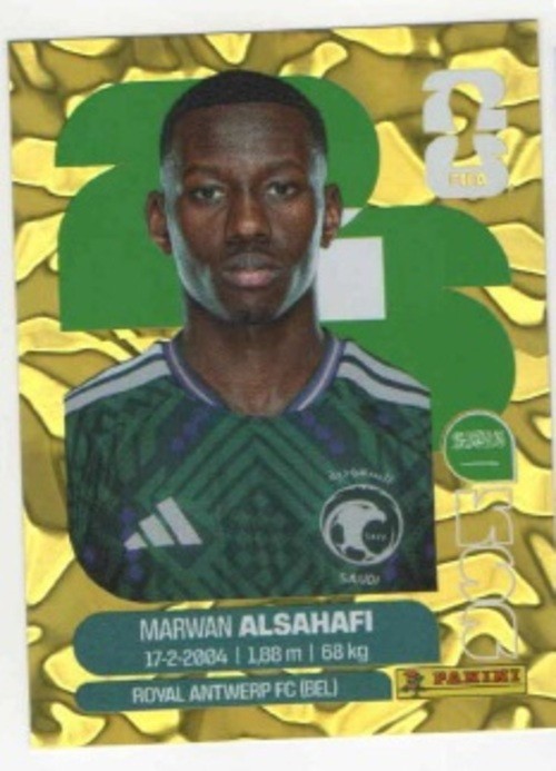 Cheap FIFA World Cup 2026 Stickers GOLD CRUMPLE PARALLEL ONLY EGY to ALG