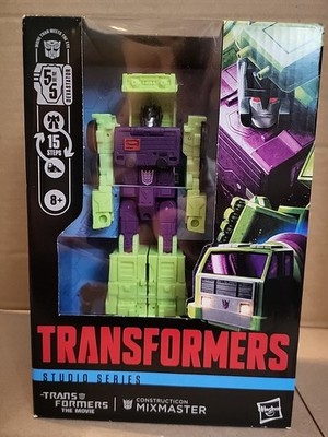 Transformer Studio Series 86 Movie Constructicon Mixmaster Figure NEW Sealed
