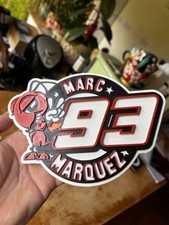 Marc M&aacute;rquez inspiriertes "Ameise" 3D Schild - Custom MotoGP Fan Art Display.