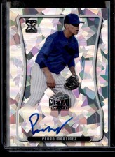 2020 Leaf Metal Draft Autographs BA-PM1 PEDRO MARTINEZ Signed Auto Baseball Card