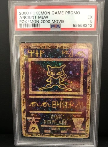 2000 POKEMON GAME MOVIE POKEMON 2000 MOVIE ANCIENT MEW PSA 5