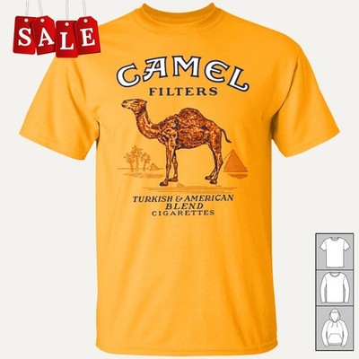 New Popular Camel Cigarettes Short Sleeve Yellow Gift For Fans Men S-5XL  RM258