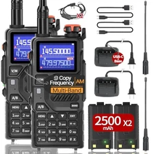 Baofeng K5 PLUS Multi-Band Two-Way Radio Long Range Walkie Talkie 999CH - 2 Pack