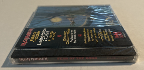*RARE SEALED*IRON MAIDEN-FEAR OF THE DARK-1995 LIMITED EDITION 2CD CASTLE 111-2 - Picture 11 of 24