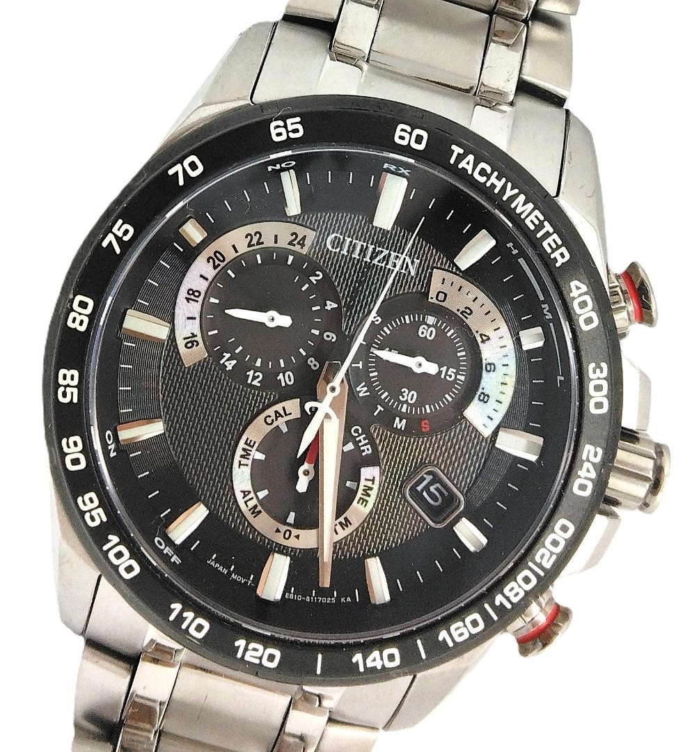 Citizen Chronograph Solar Watch with Original Box