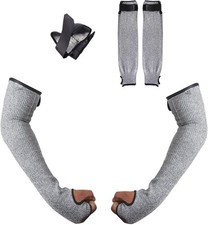 Cut-Resistant Arm Protectors for Gardening and Welding - Thin Skin Safety Sleeve