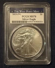 2013-(W) American Silver Eagle — PCGS MS70 | Struck at The West Point Mint