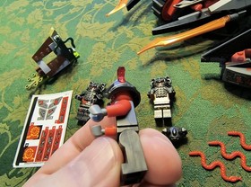 LEGO Ninjago 2017 Vermillion Invader 70624 Hands of Time  Minifigure Weapon Lot