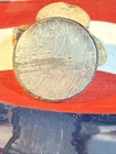 Dug Civil War 💥 🇺🇸 💣 Silvered Flat Button Va Texas Terry