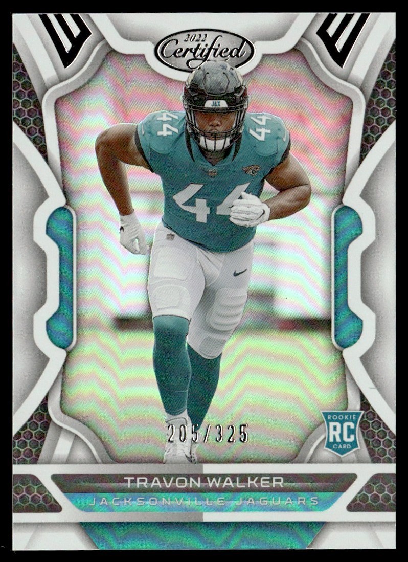2022 Panini Certified Mirror Travon Walker 205/325 Jacksonville Jaguars #126