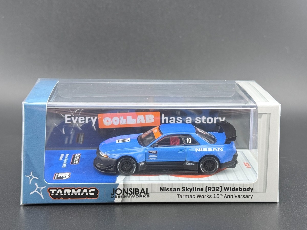 Tarmac Works Nissan Skyline (R32) Widebody Jon Sibal 10