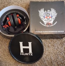 Hurtz headphones corded w/ built in-microphone for use w/ smart phones, gaming,
