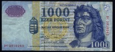 Hungary 1000 forint 1998