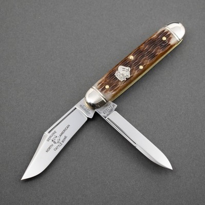 NEW! Great Eastern Northfield #54 Jumbo Stockpen Jack, Frontier Jigged Bone, GEC