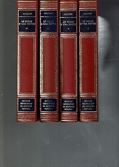 LE MILLE E UNA NUIT 4 VOLUMES [Hardcover] GALLAND and DE AGOSTINI (4 V