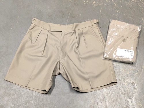 RAF Tropical Stone Uniform Dress Warm Weather Safari Shorts British Army - NEW