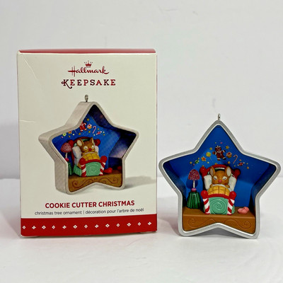 Hallmark Keepsake Cookie Cutter Christmas Star Ornament 4th in the Series 2015