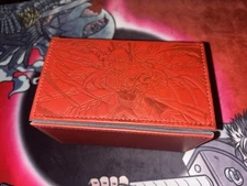 Amanda Lapalme Sky Striker Kagari Premium Leather Red Velvet Deckbox ManaMoon  