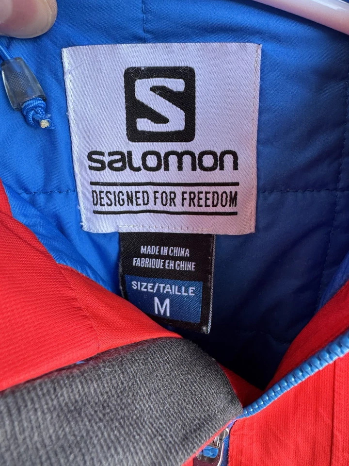 Chaqueta de Trekking Salomon Gore-Tex Para Hombre Talla L Gorpcore Senderismo Impermeable Foto 4 de 4