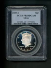 2009-S SILVER US Kennedy Half Dollar 50c .50 PCGS PR69 DCAM Proof Deep Cameo Gem