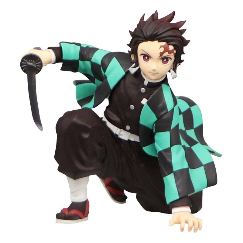 Figurine Tanjiro Kamado Demon Slayer pour Décoration de Bureau et Cuisine