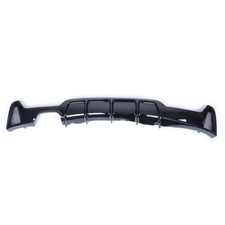 DIFFUSORE SCARICO BMW SERIE 4 F32/F33/F36 NERO LUCIDO DOPPIA USCITA SINISTRA