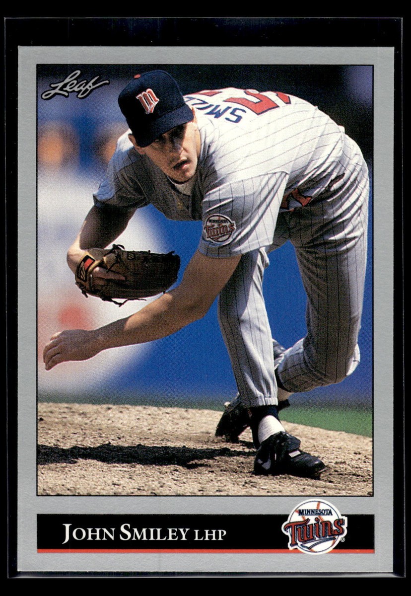 1992 Leaf #526 John Smiley Minnesota Twins Pack Fresh Mint+ | eBay
