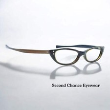 Vintage American Optical Cat-Eye Glasses-1950s/1960s Black  Brown Acetate Frame