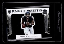 2015 Crown Royale Jumbo Silhouettes #JSKW Kevin White Jersey /99 - NM-MT