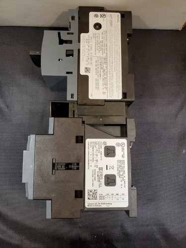 Siemens Combination Motor Starter 10AMP 120VAC 3RA212201JA240AK6 - Picture 5 of 6