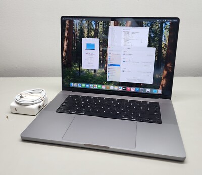 Apple MacBook Pro 2021 16'' M1 Pro 10C/16C 16GB RAM 512GB SSD macOS Sequoia