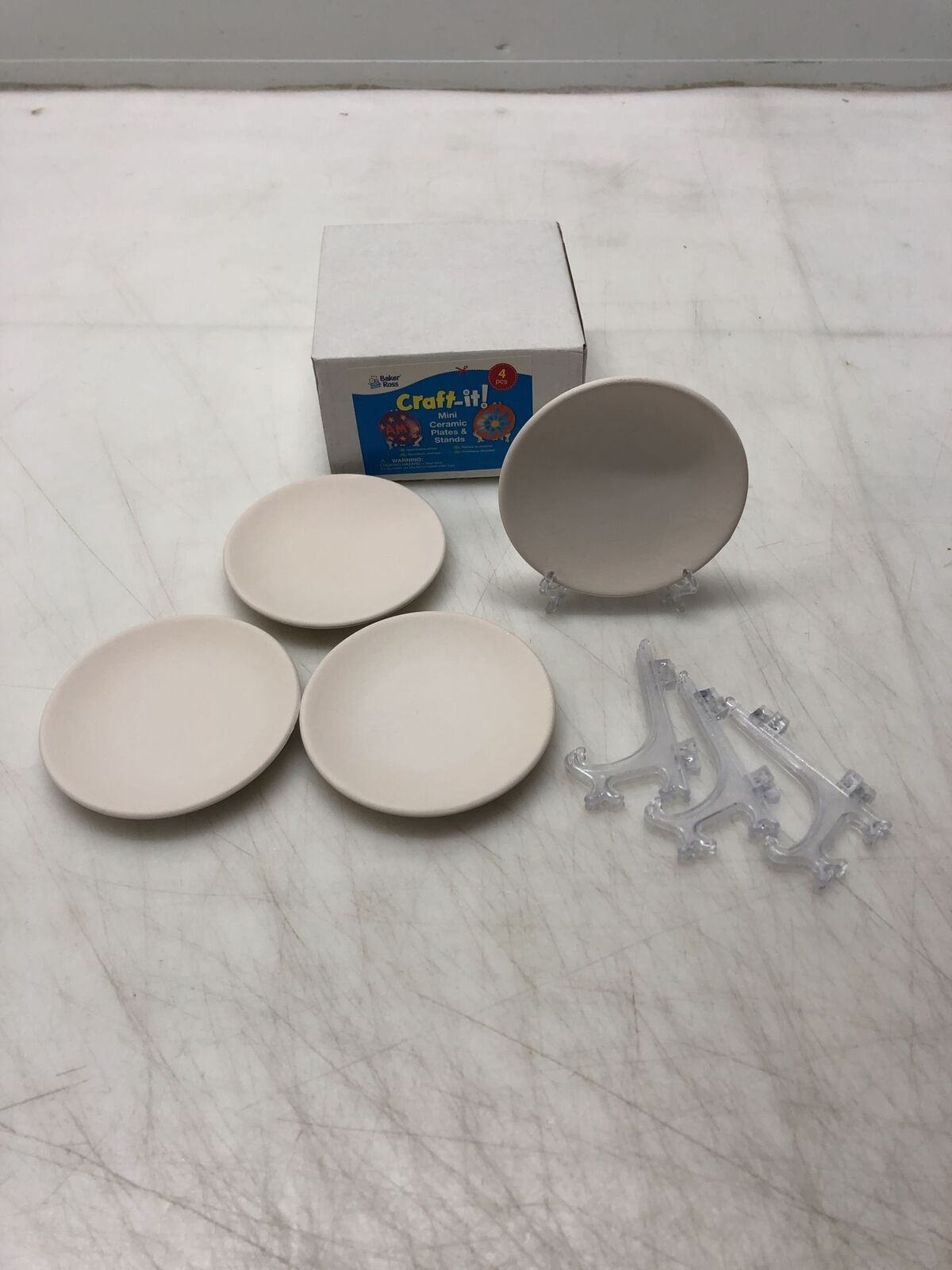 Piattini e supporti in ceramica per bambini Baker Ross - per lavori creativi