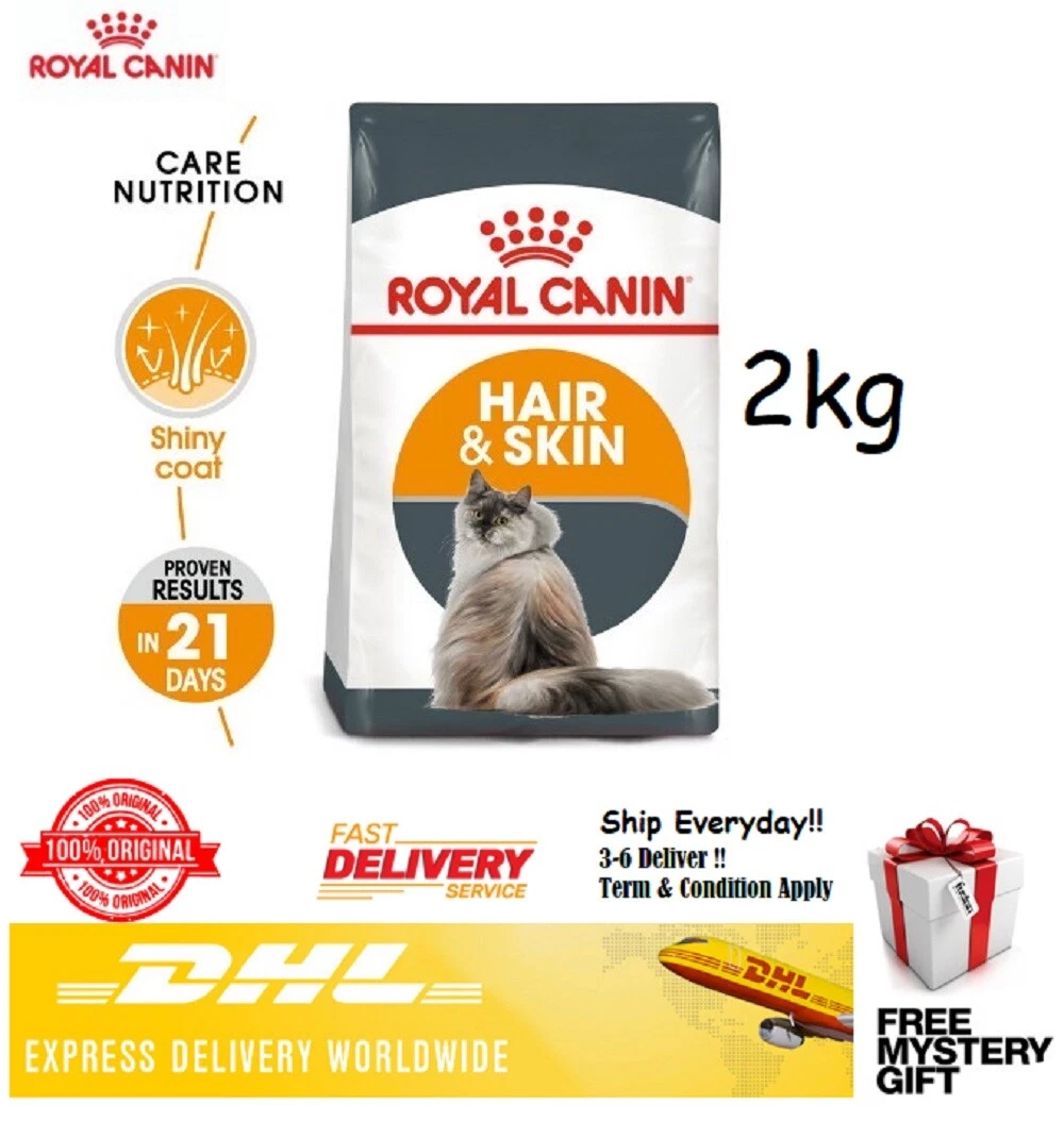 Cat food for cheap hair and skin