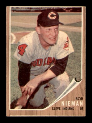 1962 Topps Set Break #182 Bob Nieman VG *OBGcards*