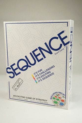 Jax Sequence Original Sequence Game Complete with Folding Board Cards and Chips - Picture 1 of 4