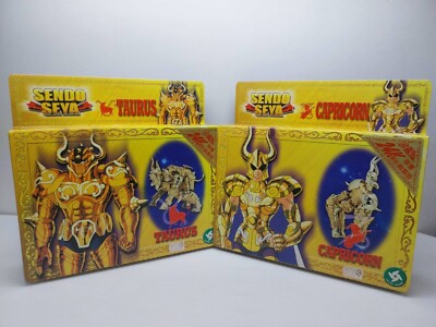 Taurus Capricorn  Los CABALLEROS ZODIACO  Taiwan Sendo Seya 24K MISB  1990's F/S