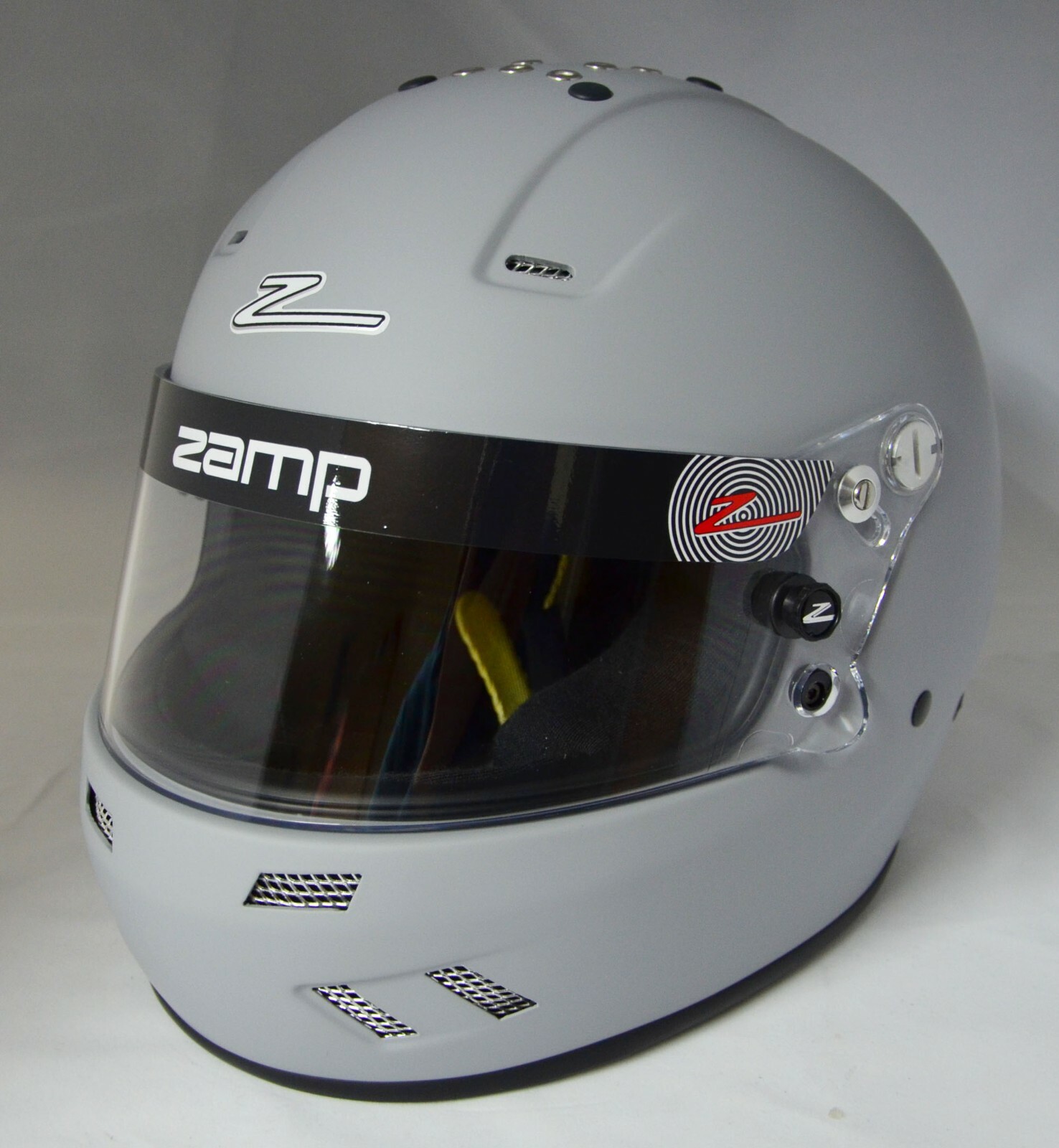 RZ59 Grey Zamp Helmet - RZ-59 FHR SA2020 Matte grey Hans Compatible All Sizes