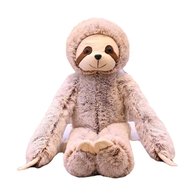 Soft Birthday Sloth Plush Pillow - Cute Stuffed Animal With Hat & Embroidery - Gift For Kids & Toddlers - View #6