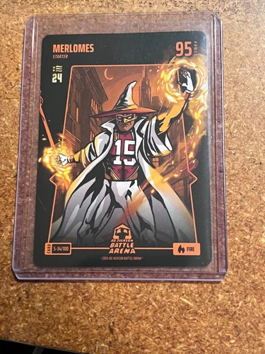 2024 Bo Jackson Battle Arena Merlomes Fire # S-34/100 Patrick Mahomes 2024 NSCC