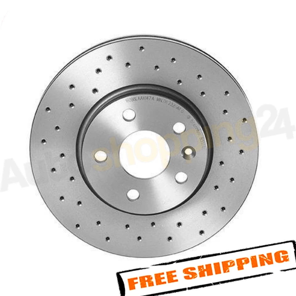 Rotor de freno de disco delantero Brembo 09.B355.1X 276 mm para Chevrolet Sonic 2012-2020 Foto 2 de 4