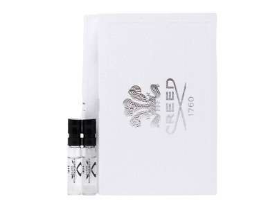 CREED SILVER MOUNTAIN WATER EDP 1.7ml .057oz x 2 COLOGNE PERFUME SPRAY SAMPLES